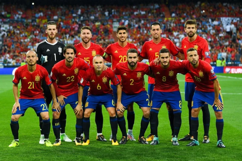 Tây Ban Nha - Đội bóng xếp đầu tiên về mức độ xuất sắc